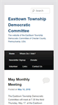Mobile Screenshot of easttowndems.org